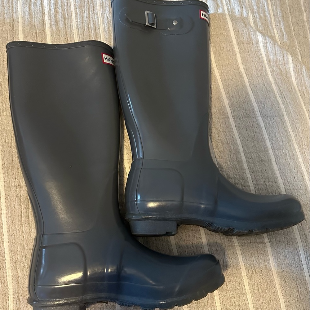 Hunter Rain boot gloss Tall - Picture 3 of 4